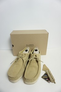 新品 正規 Clarks Originals クラークス Wallabee GTX 21621 GORE-TEX ゴアテックス ワラビー ブーツ Maple Suede 茶 UK8 US9 本物 525O▲