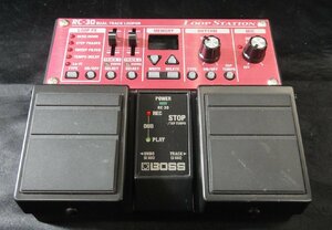 管理番号=a0784387【中古】BOSS ボス LOOP STATION RC-30 DUAL TRACK LOOPER ループ・ステーション ジャンク JUNK 現状渡し