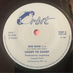 COAST TO COAST 7inch BIM BAM 1985 ORBIT RECORDS ロカビリー