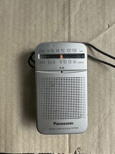訳あり動作品★RF-P50A★Panasonic 2バンド　FM/AMコンパクトラジオ