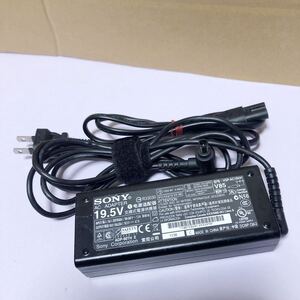 SONY ソニーVAIO AC ADAPTER 19.5V~4.7A VGP-AC19V41とAC19V/31同等アダプター中古動作品SHA814