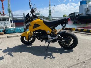 ホンダ グロム　GROM フルカスタム　低走行　イモビ付き