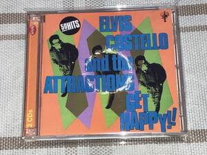 送料込み Elvis Costello エルヴィス・コステロ / GET HAPPY !!　2CD 即決