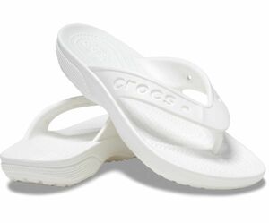 23cm クロックス crocs バヤ 2.0 フリップ BAYA II FLIP ホワイト white M5W7 新品