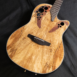 Ovation CE44P-SM-G(Spalted Maple) / Celebrity Elite Exotic / Mid Depth