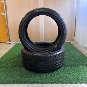 ●3352●夏タイヤ ピレリ DRAGON SPORT 245/35R19 93Y 2020年製 中古品2本セット バリ溝 