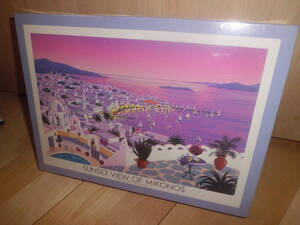 SUNSET VIEW OF MIKONOS MEZZO FORTE GALLERY ELLE LIMITED 1000ピース 51.5cmX72.8cm ジグソーパズル 