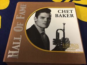 Chet Baker★中古5CD/EU盤「Chet Baker～Hall Of Fame」