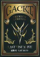 中古小物(男性) GACKT トランプ 「GACKT WORLD TOUR 2016 LAST VISUALIVE