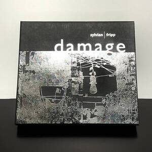 限定Boxset デヴィッド・シルヴィアン／ロバート・フィリップ 「damage」 24カラットゴールドCD／32ページブックレット　ジャパン