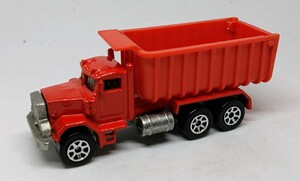 HotWheers PETERBILT DUMP TRUCK RED ルース品