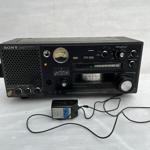 F SONY ICF-6800 FM/AM MULTI BAND RECEIVER ソニー マルチバンドレシーバー BCLラジオ オーディオ機器 通電確認済 