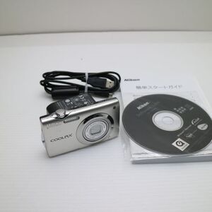 美品 COOLPIX S3000 ピュアシルバー 即日発送 Nikon デジカメ デジタルカメラ 本体 あすつく 土日祝発送OK