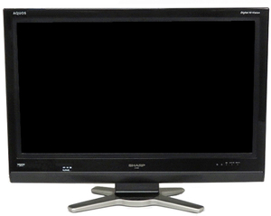 【中古】SHARP 32V型 ハイビジョン液晶テレビ AQUOS LC-32D30-B ブラック リモコンなし [管理:1150007486]