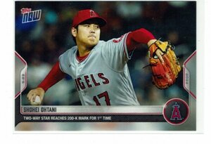 【大谷翔平】2022 MLB Topps Now 2-Way Star Reaches 200-K Mark for 1st Time #950