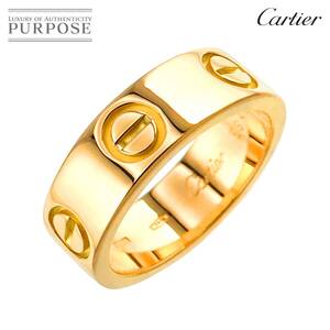 カルティエ Cartier ラブ #48 リング K18 YG イエローゴールド 750 指輪 Love Ring 90260076