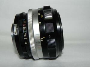 **中古品 Nippon Kogaku NIKKOR-S Auto 55mm/f 1.2 レンズ*