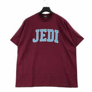 UNDERCOVER STAR WARS アンダーカバー 23SS TEE JEDI SatinPatch Tシャツ XXL ボルドー