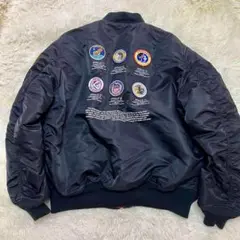 【限定品】アルファインダストリーズ　NASA アポロ　フライトジャケット　3XL