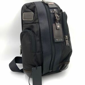 1円 【極美品】 TUMI トゥミ 222318HK2 ボディバッグ ショルダー バリスティックナイロン レザー ビジネス Sling ALPHA BRAVO モントレー 