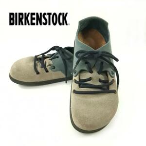 hws00866 ビルケンシュトック BIRKENSTOCK モンタナ バイカラー スエード ヌバック 22.5cm ドイツ製