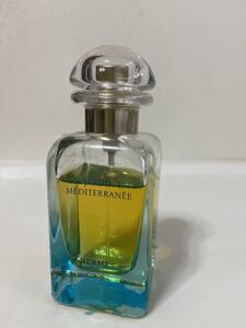 ★HERMES・UN JARDIN EN MEDITERRANEE・エルメス・地中海の庭 オードトワレ ナチュラルスプレー50ml 残量多め　定形外発送350円　EDT SP