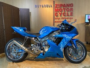 □ YZF-R1 RN091 逆車 ヤマハ 28118km 1000cc オールペン ロンスイ フルカスタム 02年式 実動! リバティーウォーク ウォンウォン 札幌発 ★