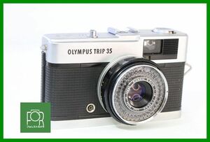 【同梱歓迎】実用■Olympus Trip 35■ハーフサイズカメラ■赤ベロ完動■1011