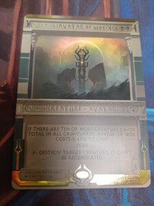  　mtg 　悲哀の化身　英語　foil　 MPS 　マスターピース