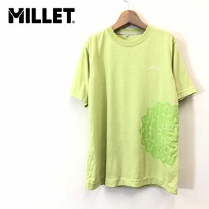 1S1849-F◆ MILLET ミレー 半袖Tシャツ カットソー トップス ◆ sizeM グリーン 古着 レディース 春夏 アウトドア