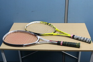 軟式テニスラケット２点（YONEX INX70V）（YONEX ARMORBLADE7）　現状!!　管24ざ742