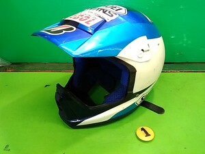 オールドMX　ビンテージMXファン必見！　SHOEI　VX4　小田切昭蔵選手レプリカ　Lサイズ　ショウエイ　VX4　コレクションやディスプレイに！