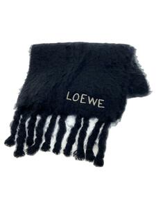 LOEWE◆22AW/マフラー/モヘア/BLK/レディース/F526487X08