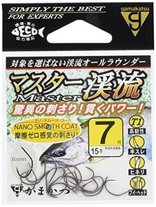 がまかつ(Gamakatsu) バラ針 T1 マスター渓流(ナノスムースコート) 7号.