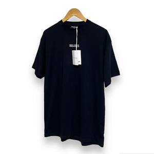 17AW BALENCIAGA BELIEVE TEE バレンシアガ 486032 未使用 タグ付き tシャツ 黒 XS ポルトガル製 デムナヴァザリア 初期