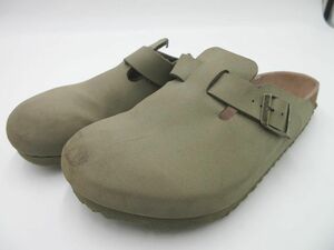 BIRKENSTOCK ビルケンシュトック ボストン サボ サンダル size25.0/ベージュ ■■◎ ☆ eca4 レディース