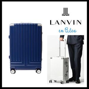 ○★新品 未使用 LANVIN en Bleu ヴィラージュキャリーSサイズ 紺○●