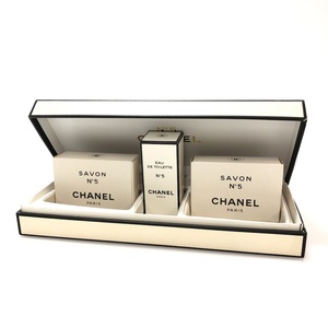 【IT5RLEPC1YU6】未使用 CHANEL シャネル No5 サヴォン75g/オードゥトワレット19ml 石鹸 香水セット フレグランス