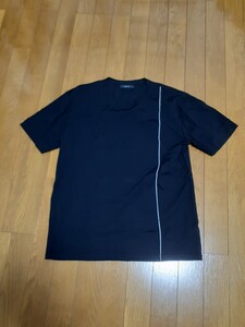 COMME CA ISM 丸首半袖Tシャツ　ブラック　メンズMサイズ　シンプルお洒落♪　美品