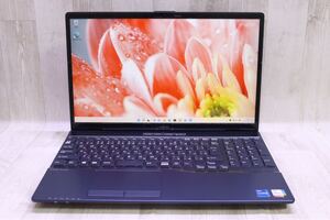 富士通 LIFEBOOK FMVA53F3L AH53/F3 【Intel Core i7-1195G7/SSD: 512GB/メモリ: 16GB/15.6型/フルHD/Blu-ray/Windows11/Webカメラ/Wi-Fi】