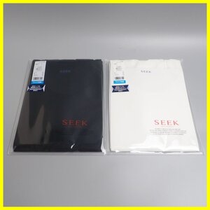 ★未使用 グンゼ SEEK/シーク ボートネック インナーTシャツ 2着セット メンズM/ホワイト/ブラック/アンダーシャツ&0630500396