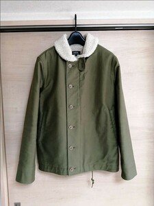 即決 A.P.C. デッキジャケット S アーペーセー N-1