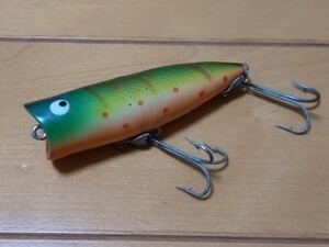 ヘドン チャガースプーク SUN サンフィッシュ 縦割れ 吹き目 オールド heddon chugger spook