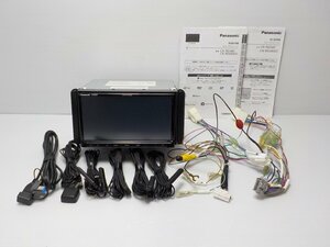 Panasonic メモリーナビ CN-RE04D CD/DVD/SD/USB/iPod/Bluetooth/フルセグ 取扱書 トヨタ・ダイハツ車用ハーネス付き●24009027三J1706●