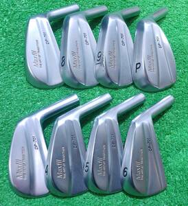 ◆打感◎・顔◎◆　マッスルバック　DUNLOP PRO MODEL DP-701 #3-PW head only 8pcs ダンロップ SRIXON forged 軟鉄鍛造