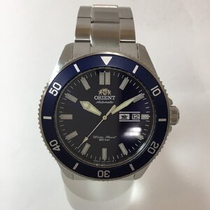 ＜未使用＞ ORIENT オリエント Sports スポーツ Orient Mako オリエントマコ ダイバーデザイン RN-AA0007L 腕時計 デイデイト SS 自動巻き