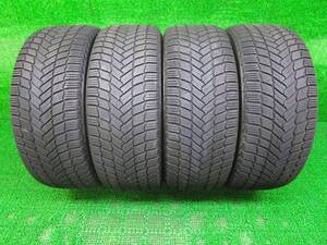 ミシュラン/X-ICE・SNOW・SUV/265/55R19・113T/2021年バリ山/150系・ランドクルーザープラドなど/中古4本セット