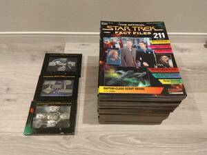 【送料無料】STAR TREK FACT FILES　日本語版　211～314巻（完結）＋ピンバッジ15個セット　週刊スタートレックファクトファイル