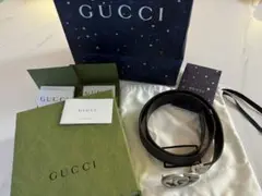 【本物】GUCCI✴︎ダブルG リバーシブル 627055 GGマーモント ベルト