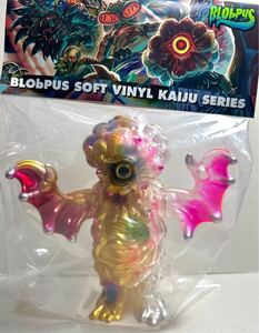 スーフェス 90 BLObPUS ブロッパス DOKUGAN DX クリア成形 内部蓄光★ドクガン 怪獣 フィギュア ソフビ スーパーフェスティバル ヤモマーク